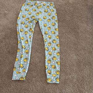 Looney Tunes Tweetie Bird Tweet Dreams Ladies Lounge Pants Aqua Blue MED